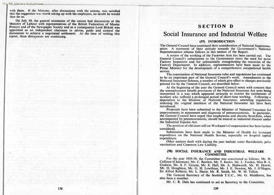TUC Report, 1959