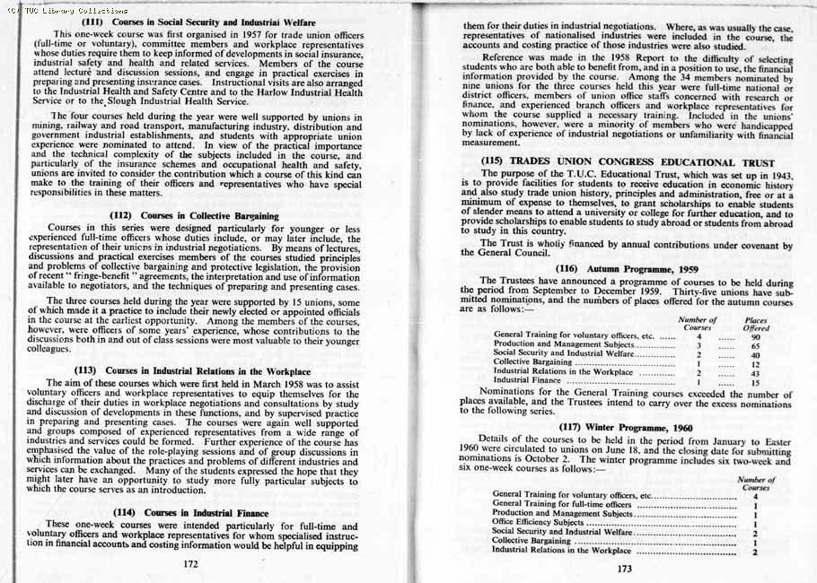 TUC Report, 1959