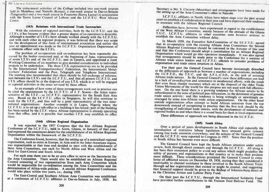 TUC Report, 1959