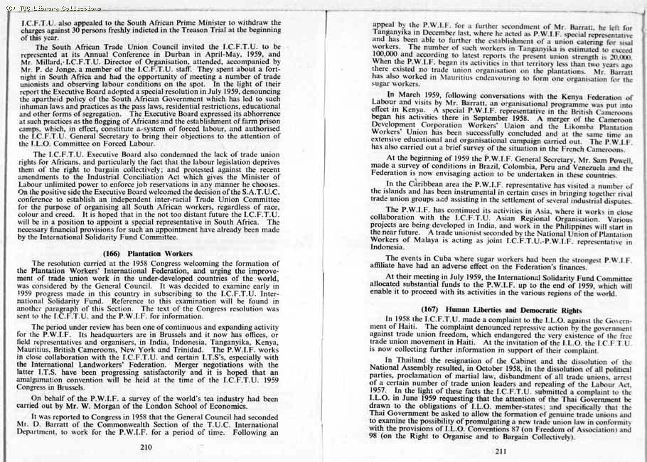 TUC Report, 1959