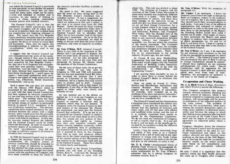 TUC Report, 1959