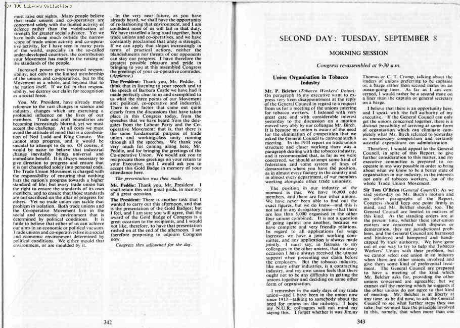 TUC Report, 1959