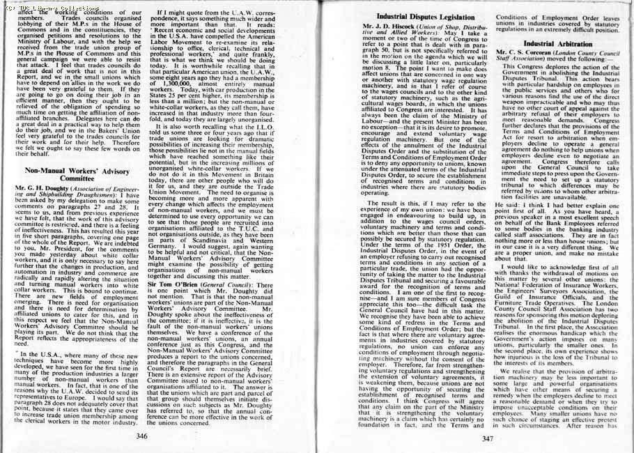 TUC Report, 1959