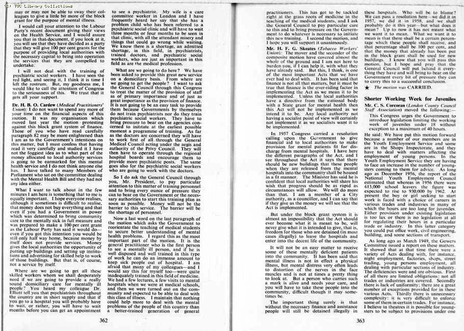 TUC Report, 1959