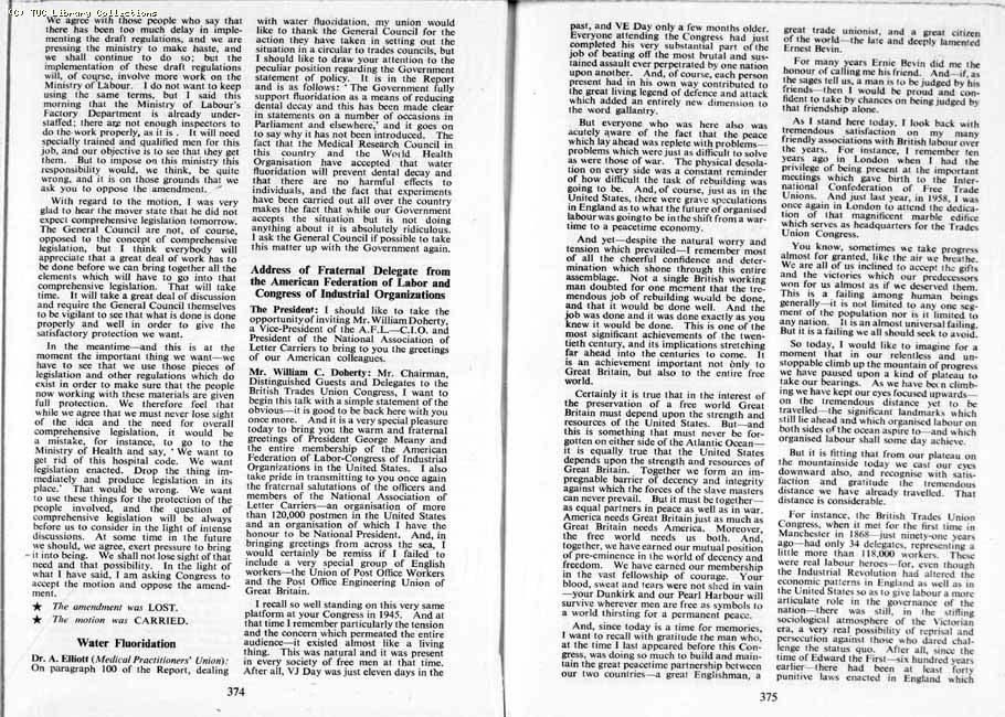 TUC Report, 1959