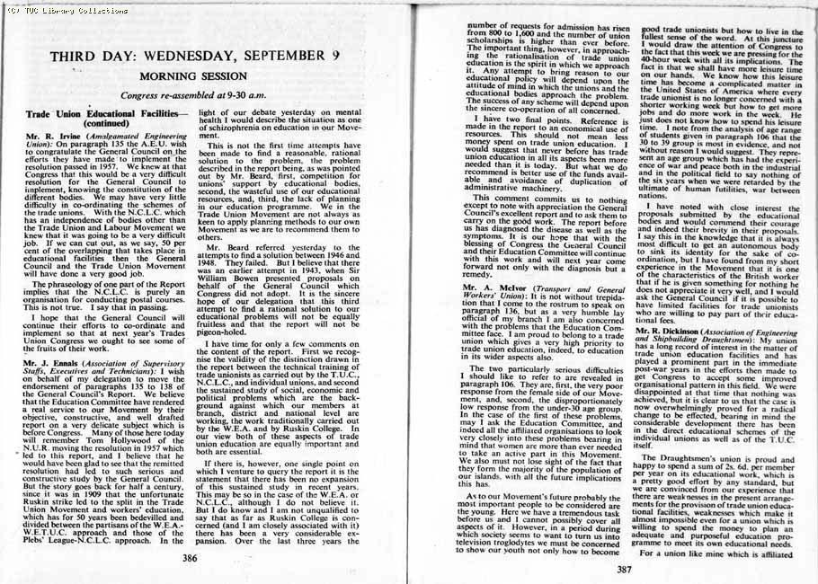 TUC Report, 1959