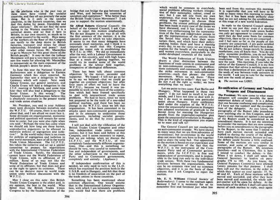 TUC Report, 1959