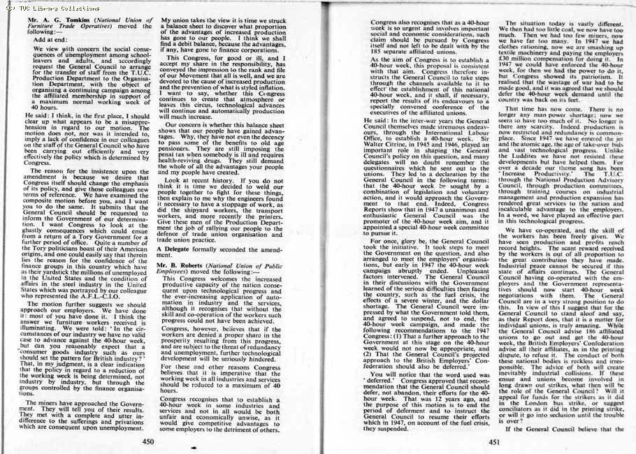 TUC Report, 1959