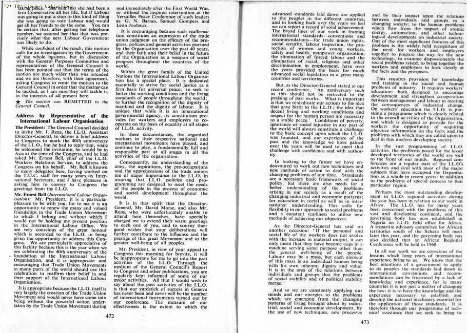 TUC Report, 1959
