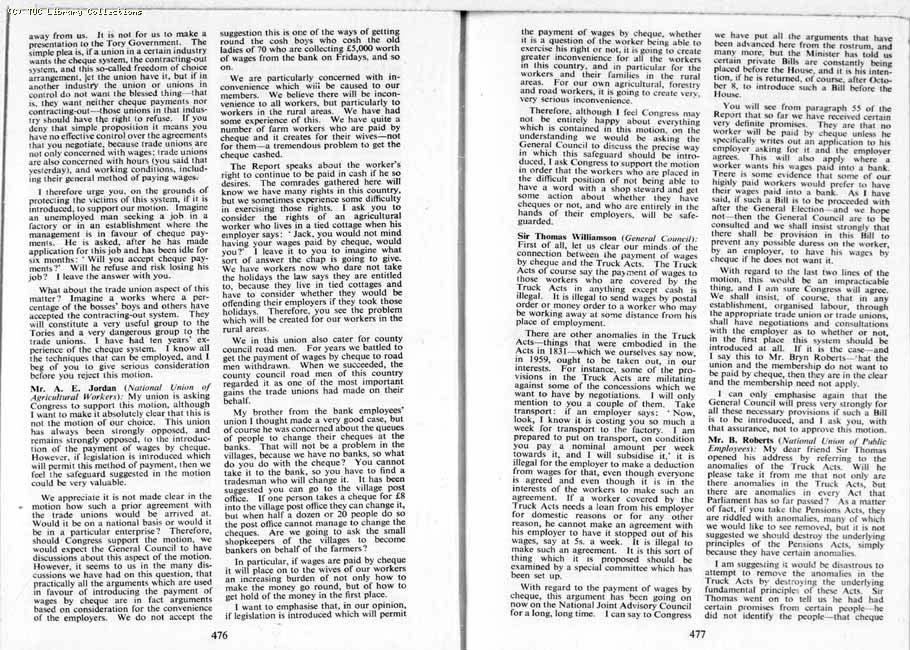 TUC Report, 1959