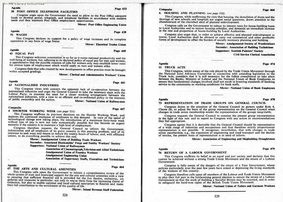 TUC Report, 1959