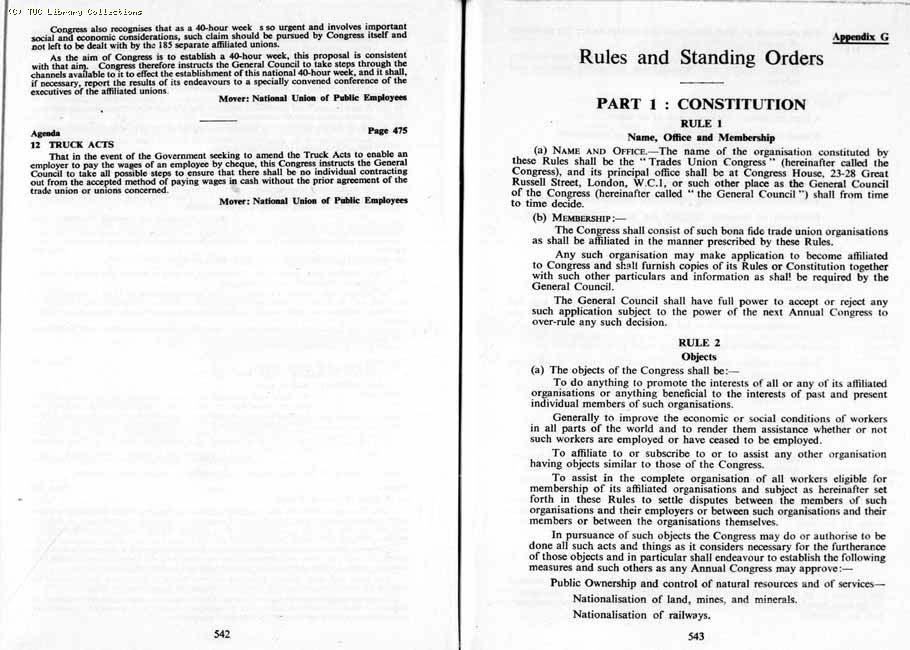 TUC Report, 1959