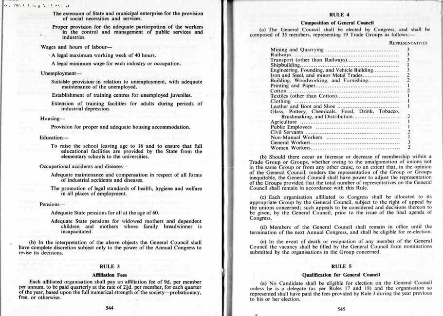 TUC Report, 1959