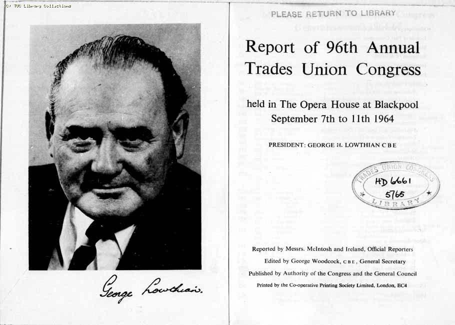 TUC Report, 1964