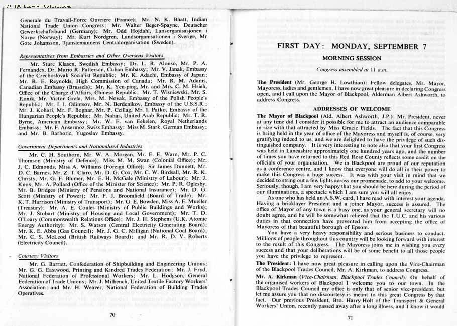 TUC Report, 1964
