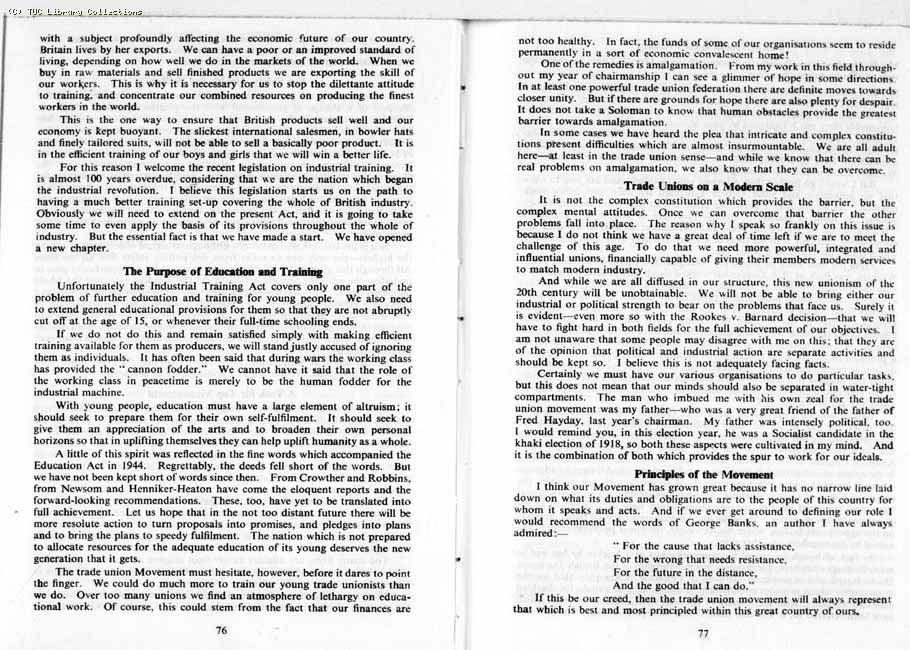 TUC Report, 1964