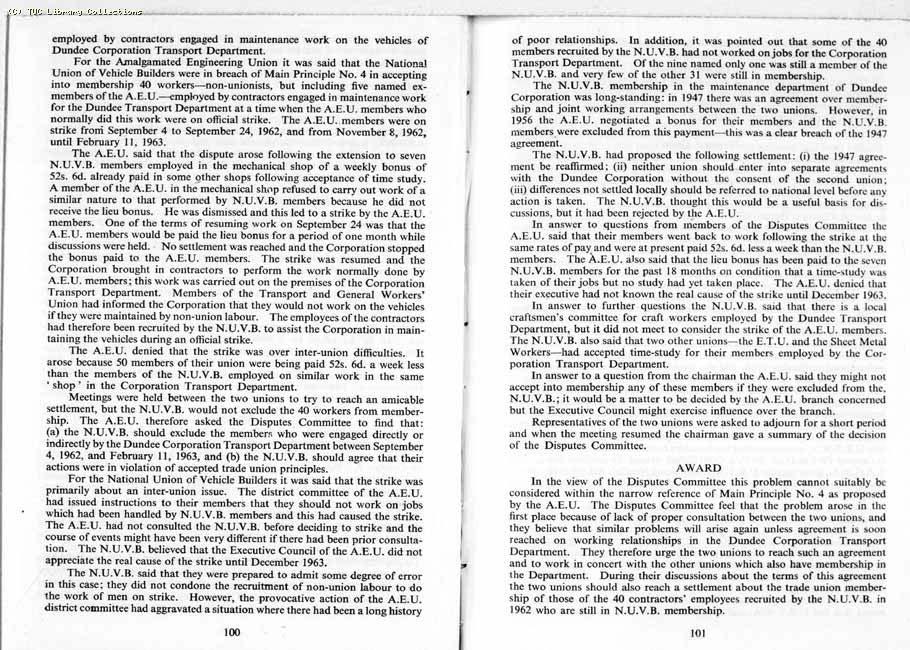 TUC Report, 1964