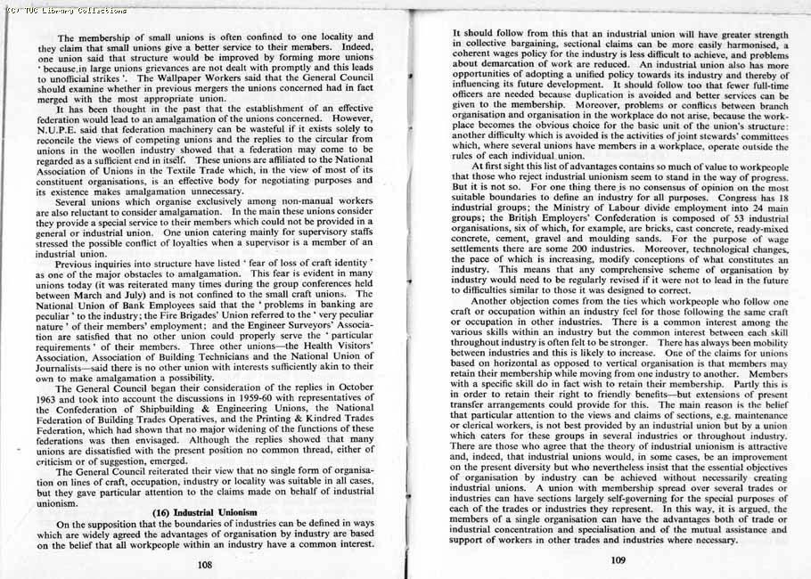 TUC Report, 1964