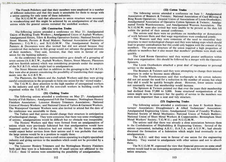 TUC Report, 1964