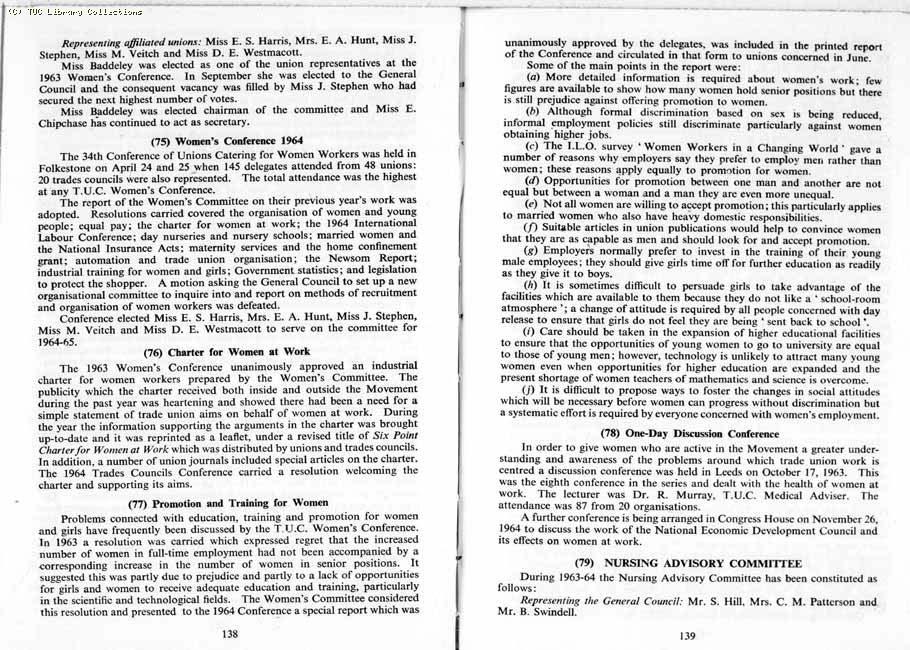 TUC Report, 1964