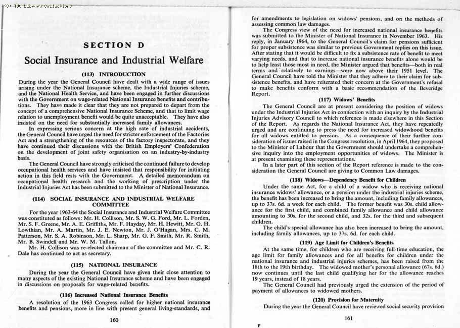 TUC Report, 1964