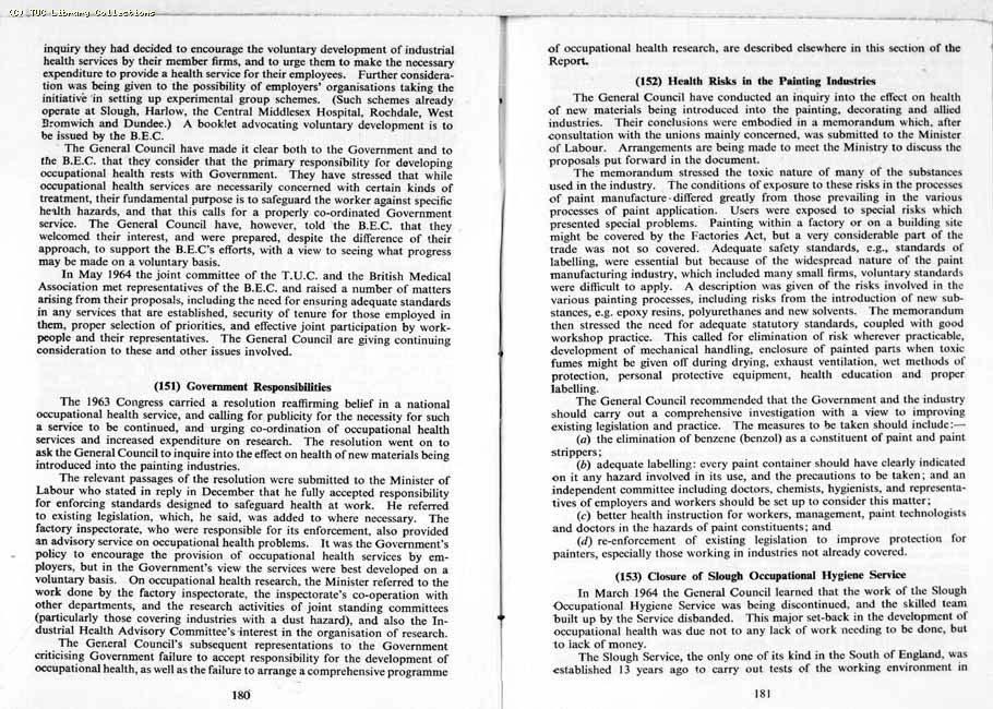 TUC Report, 1964