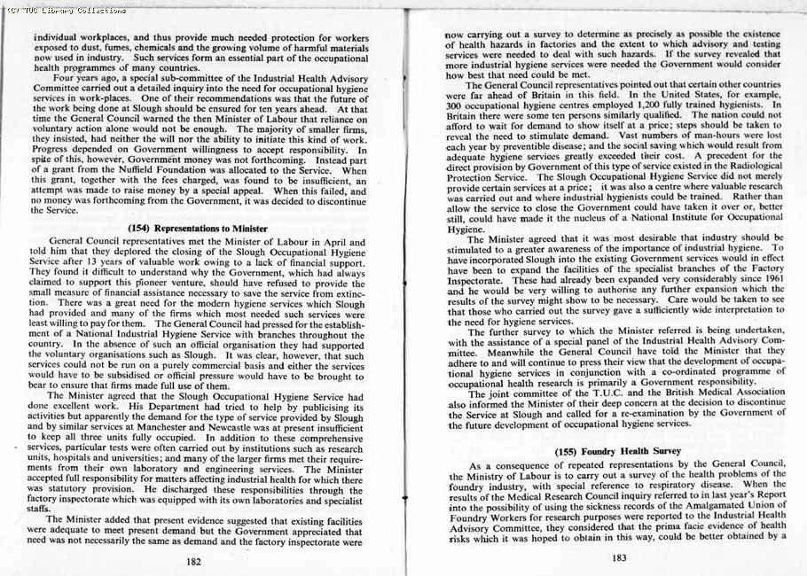 TUC Report, 1964