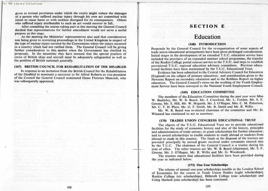 TUC Report, 1964