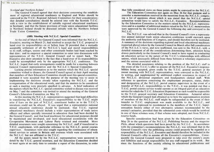 TUC Report, 1964