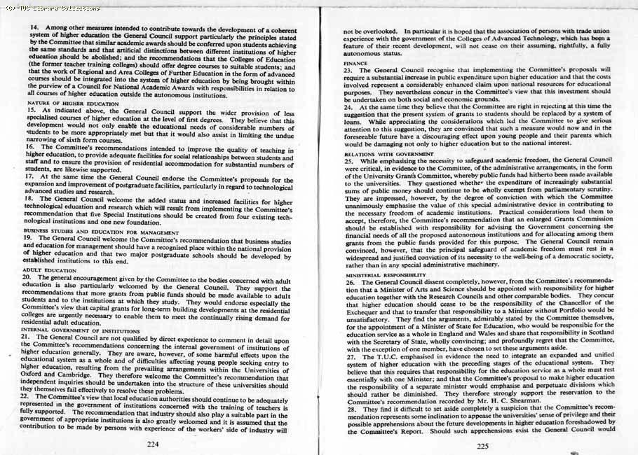 TUC Report, 1964