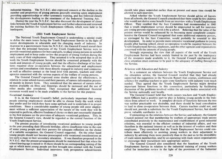 TUC Report, 1964