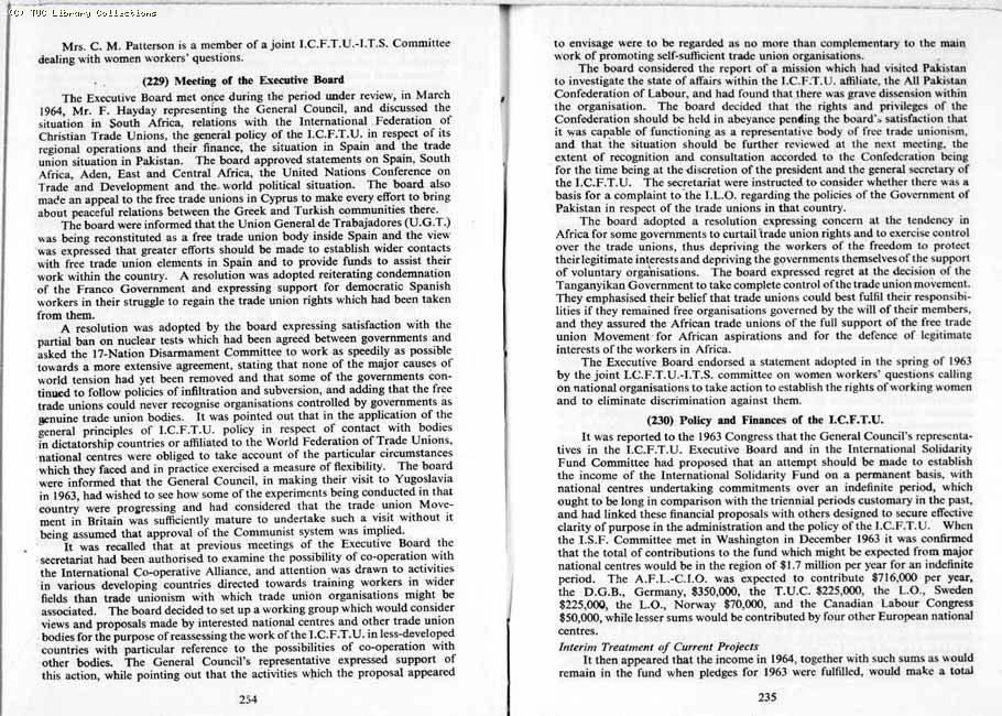 TUC Report, 1964