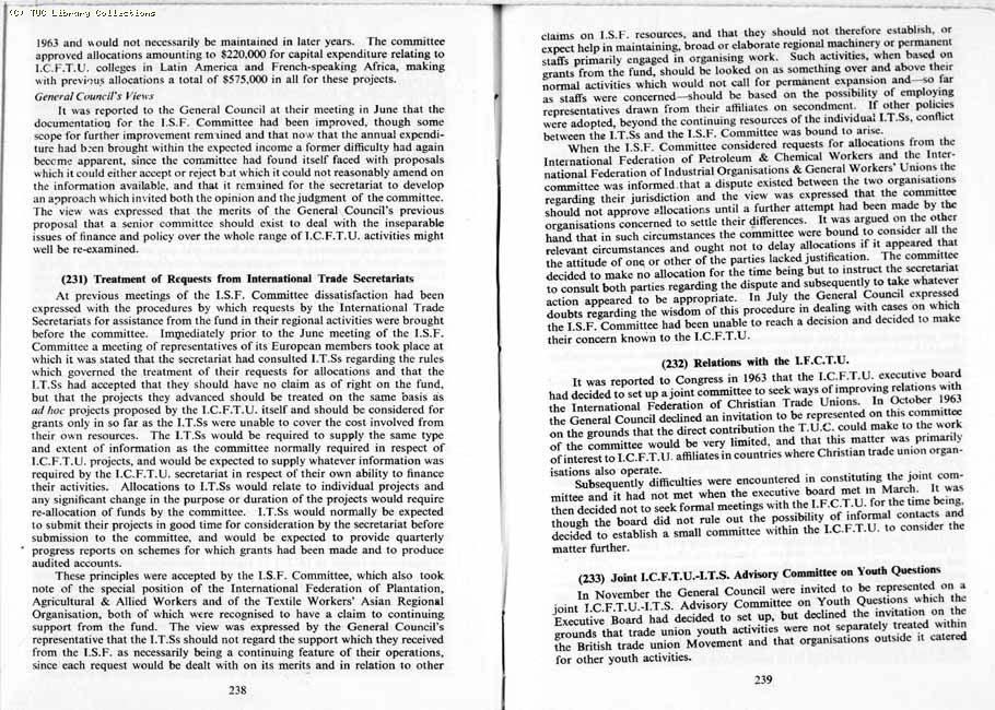 TUC Report, 1964