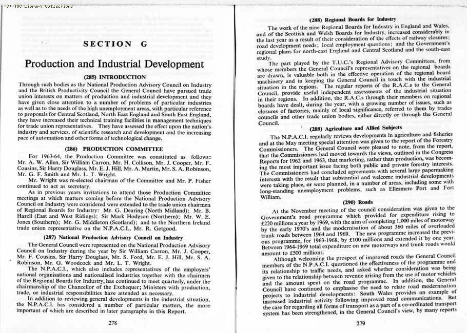 TUC Report, 1964