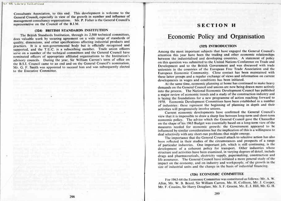 TUC Report, 1964