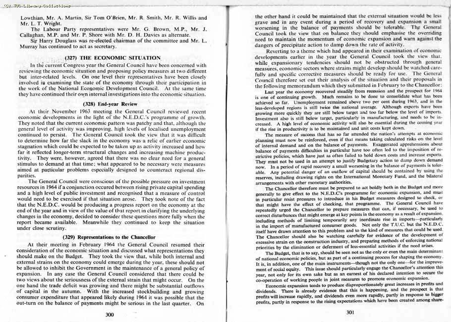 TUC Report, 1964