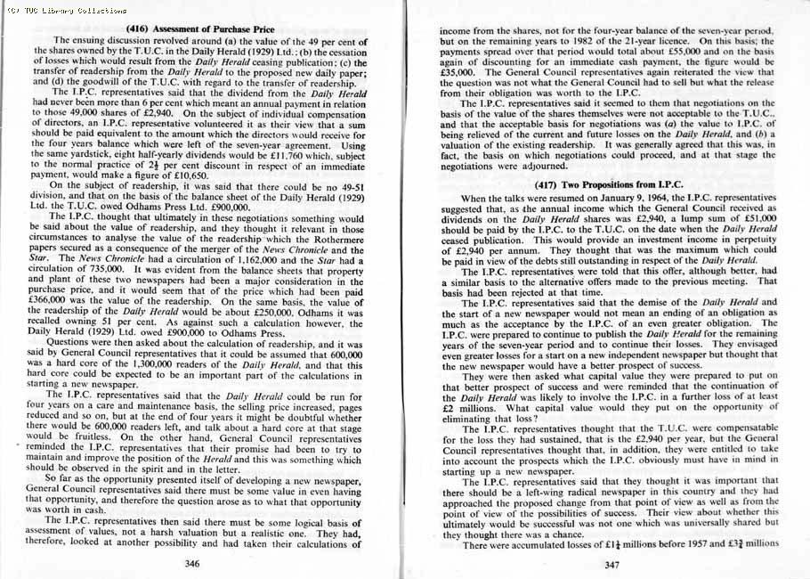 TUC Report, 1964