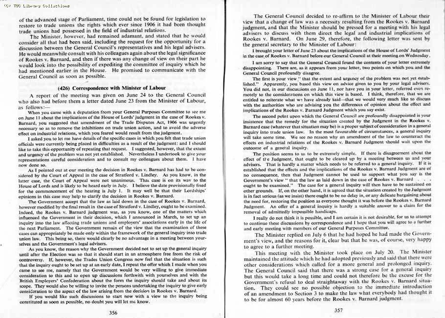 TUC Report, 1964