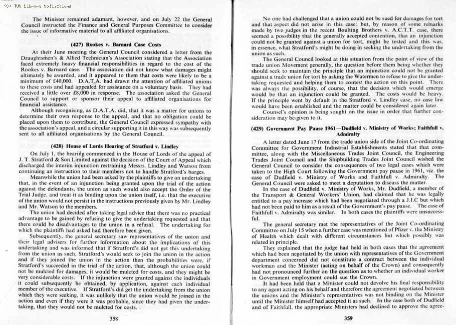 TUC Report, 1964
