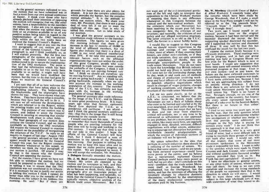 TUC Report, 1964