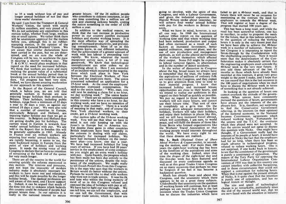 TUC Report, 1964