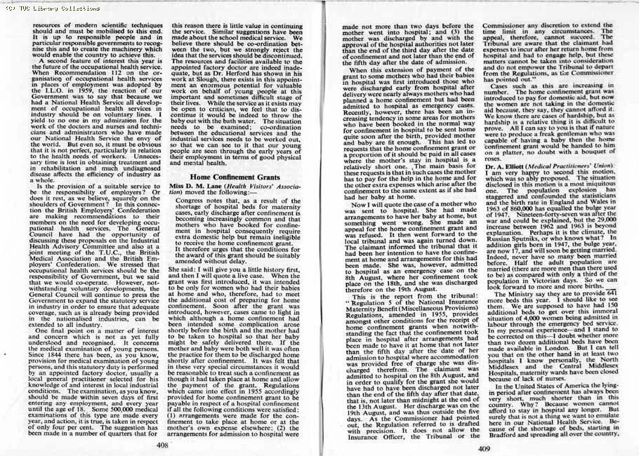 TUC Report, 1964