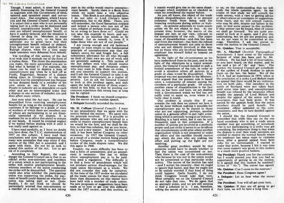 TUC Report, 1964