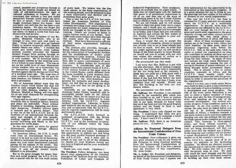 TUC Report, 1964