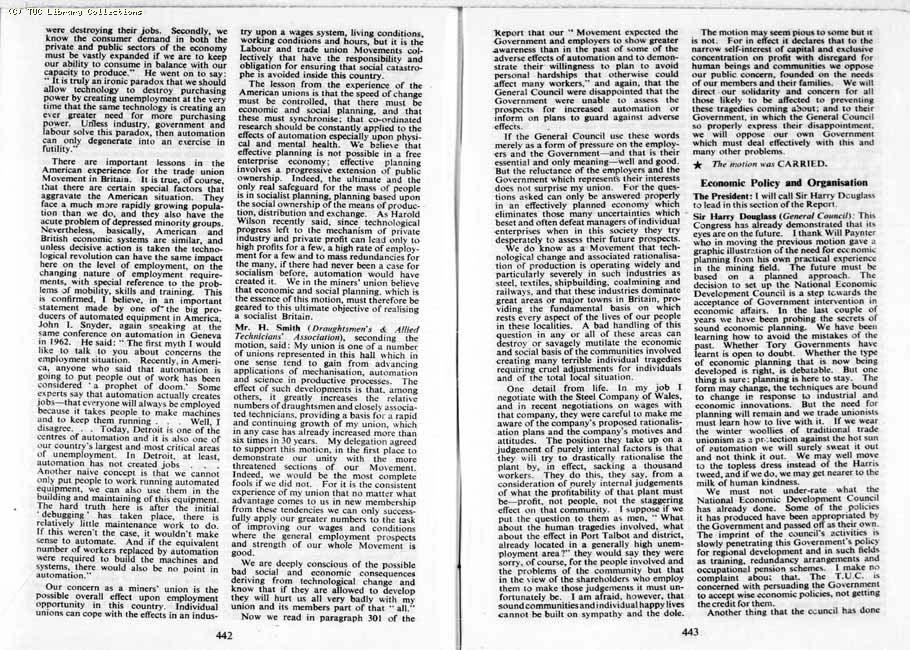 TUC Report, 1964