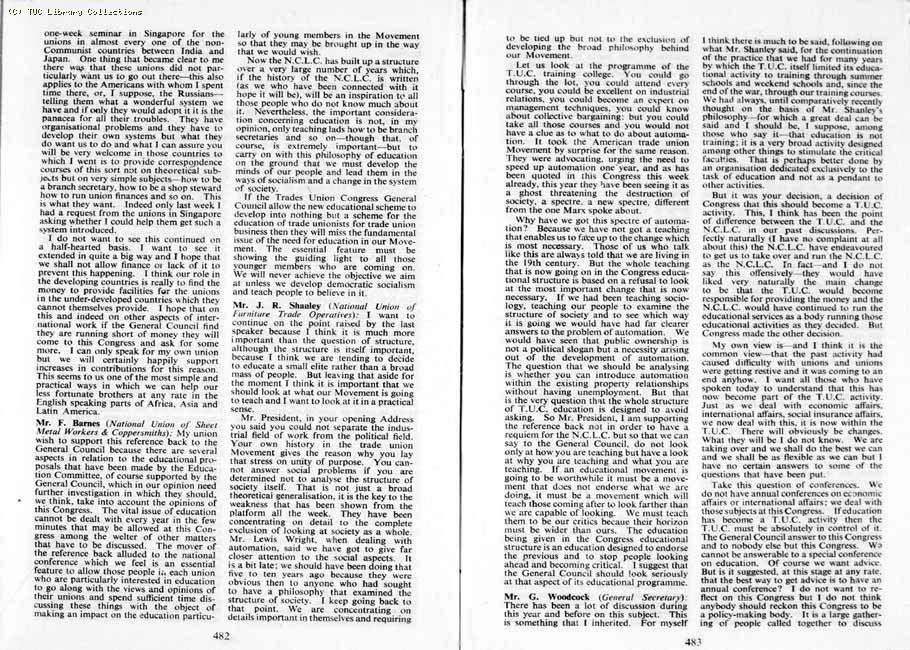 TUC Report, 1964