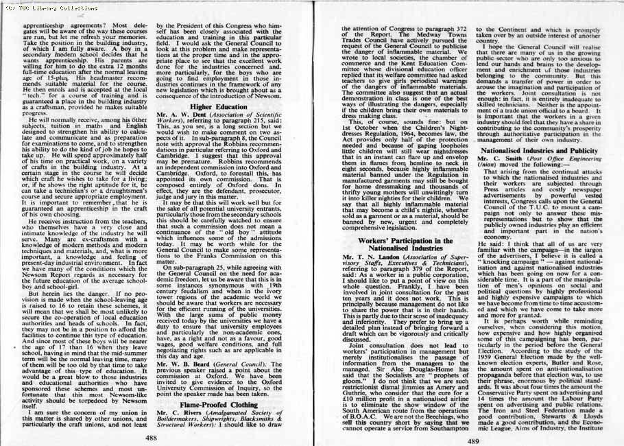 TUC Report, 1964