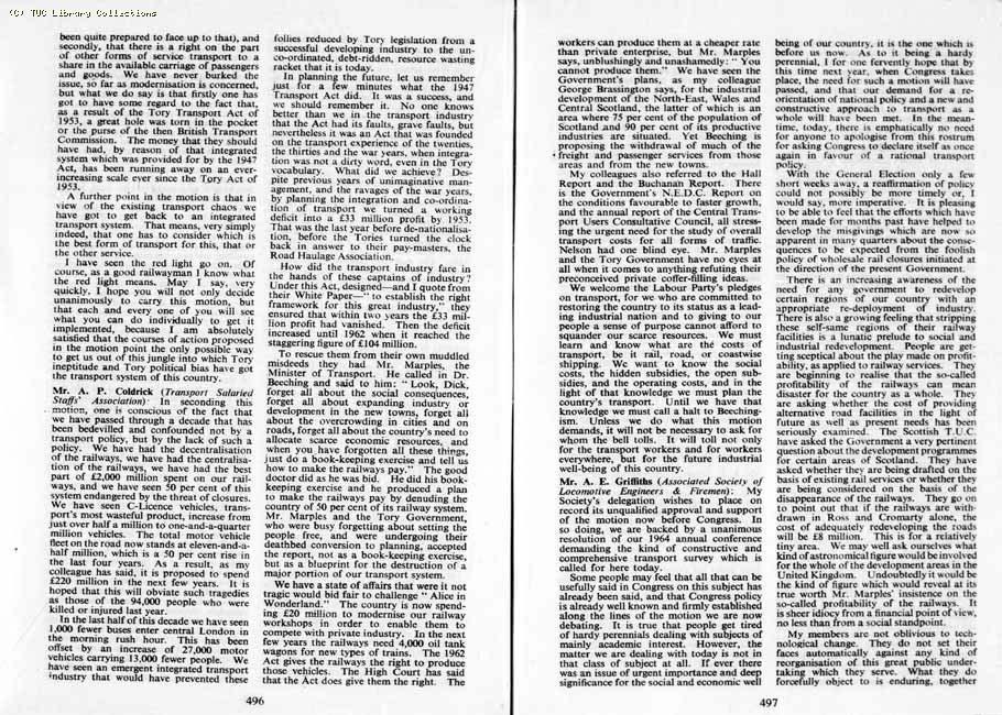 TUC Report, 1964