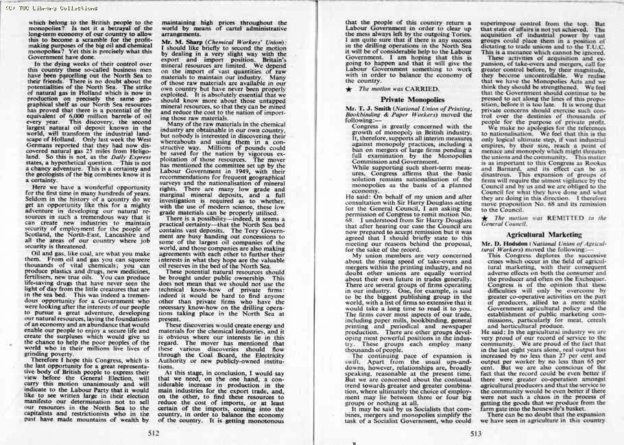 TUC Report, 1964