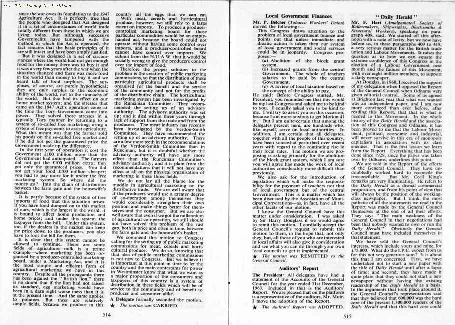 TUC Report, 1964